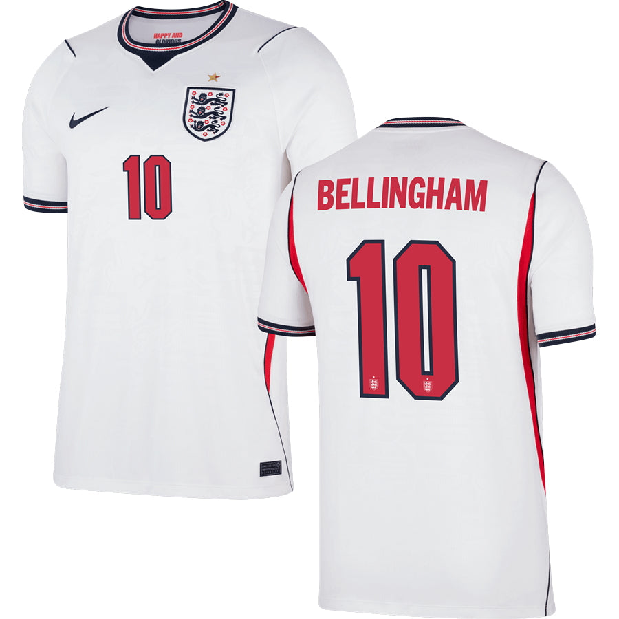 2026 England Home Soccer Jersey World Cup 2026