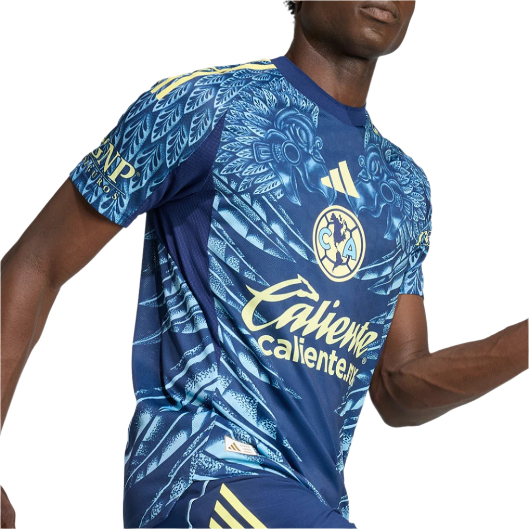 adidas Javairo Men's Club América 25/26 Authentic Away Jersey (Blue)