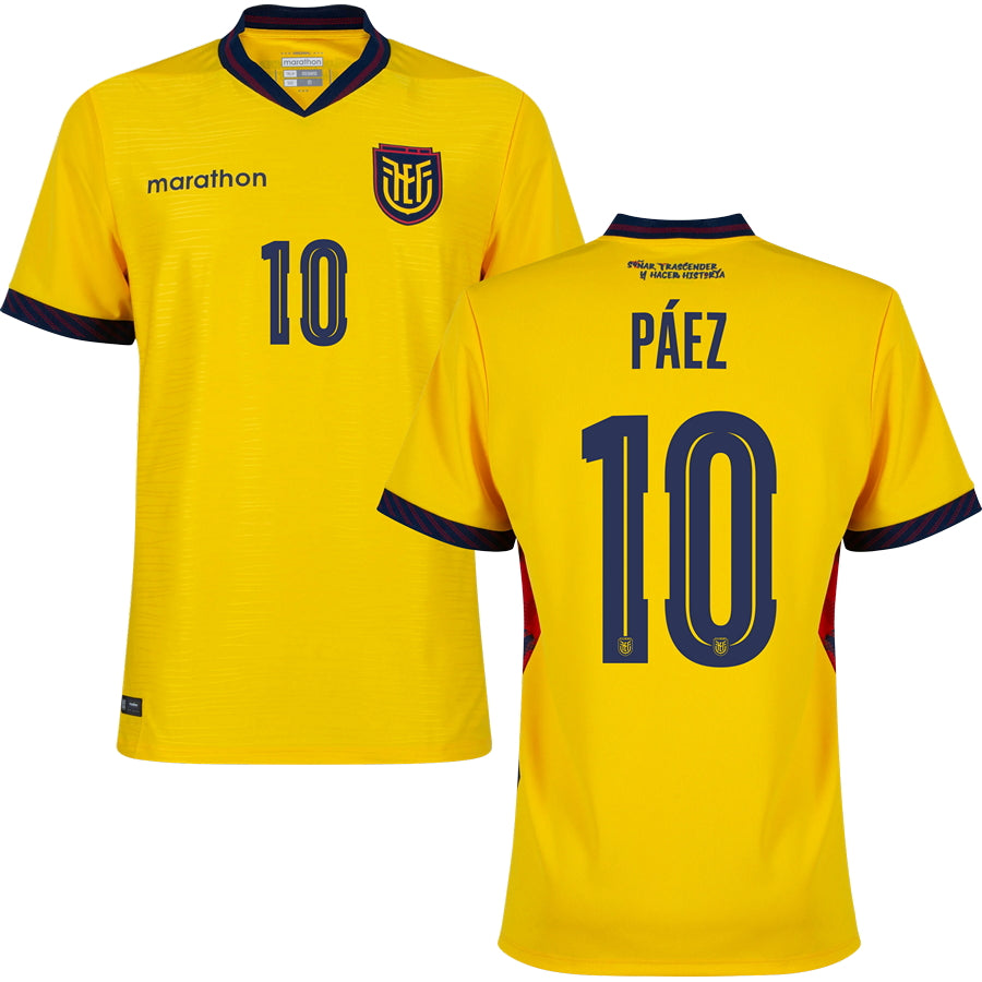 2026 Ecuador Home Soccer Jersey World Cup 2026