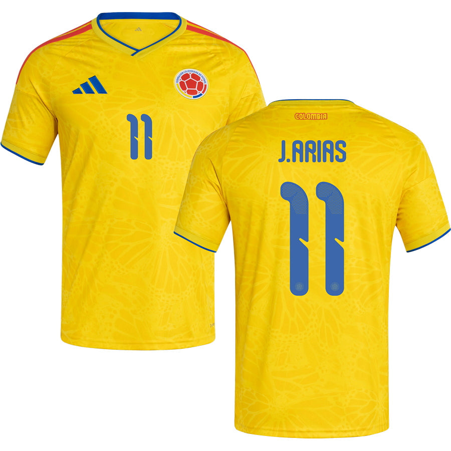 2026 Colombia Home Soccer Jersey World Cup 2026