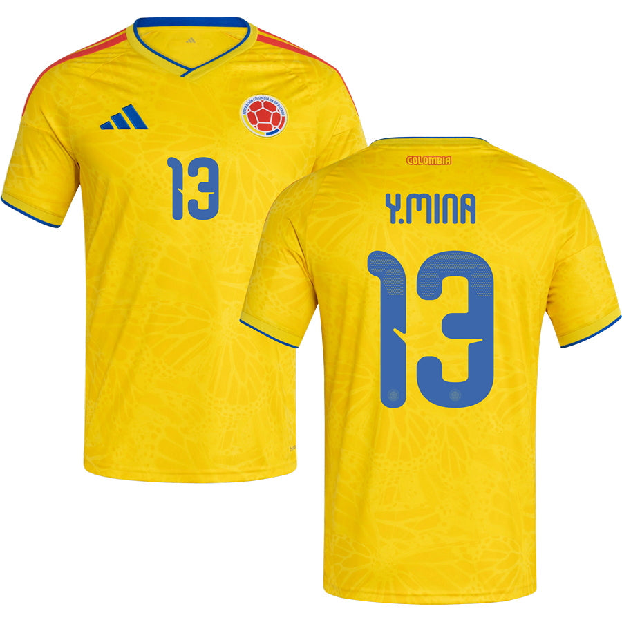2026 Colombia Home Soccer Jersey World Cup 2026
