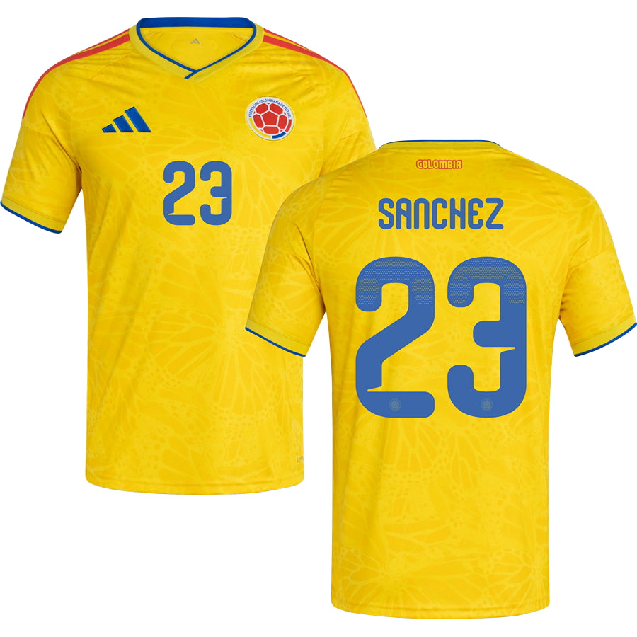 2026 Colombia Home Soccer Jersey World Cup 2026