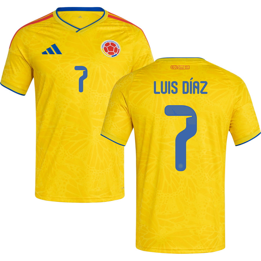 2026 Colombia Home Soccer Jersey World Cup 2026