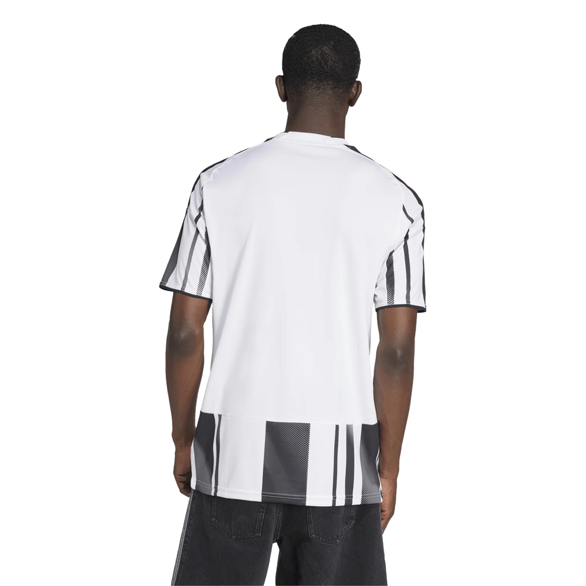 adidas Juventus Bremer Home Jersey w/ Champions League Patches 25/26 (White/Black/Pink)