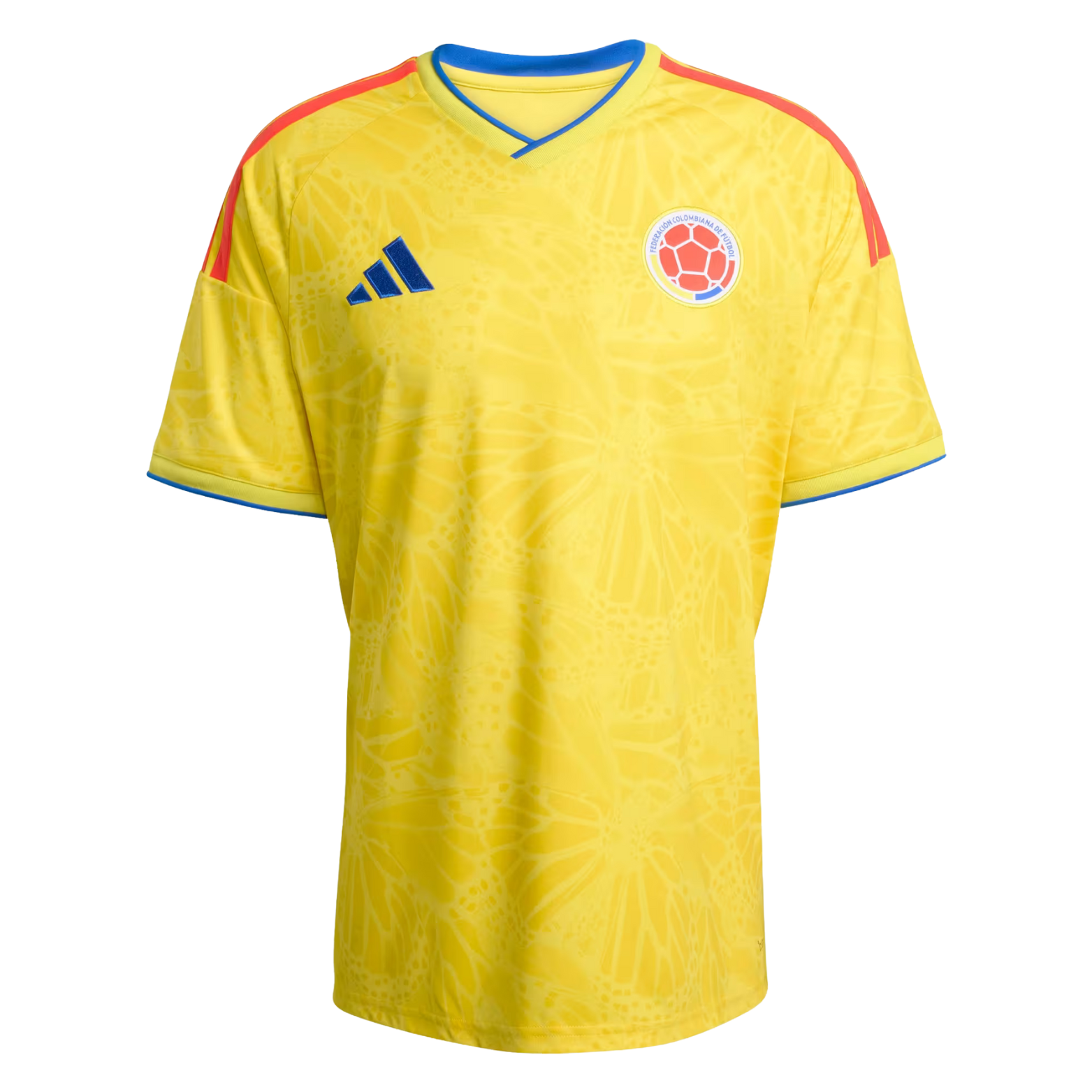 adidas Men's Vargas Colombia 2026 Home Jersey (Impact Yellow)