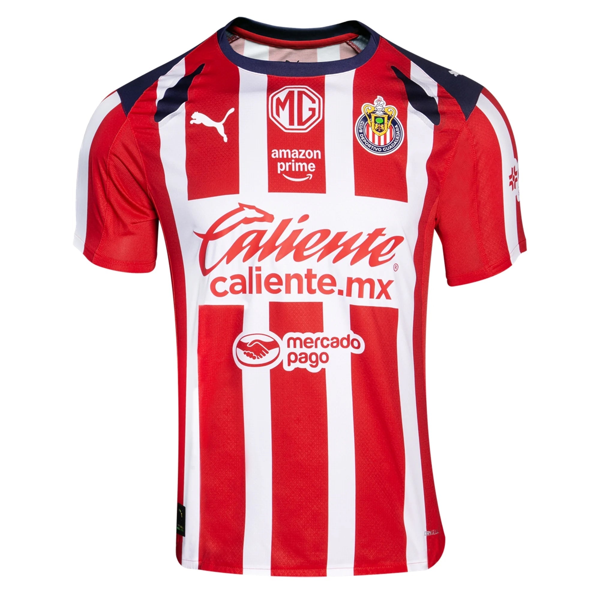 Puma Leonardo Sepulveda Men's Chivas De Guadalajara Home Jersey 25/26 (Puma Red/White)