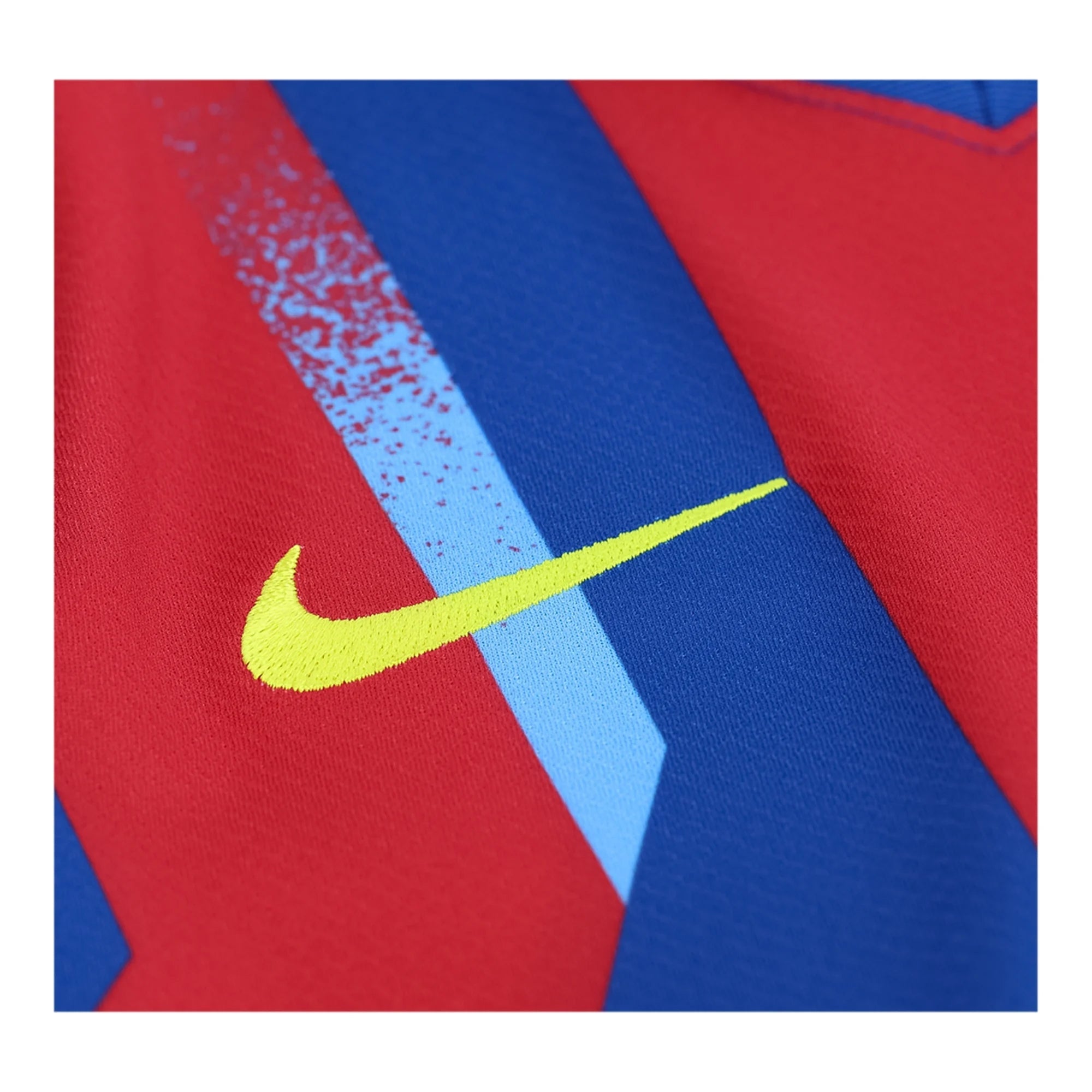 Nike Youth M. Casado FC Barcelona 4th Soccer Jersey 25/26 (Gym Blue/Salsa Red)