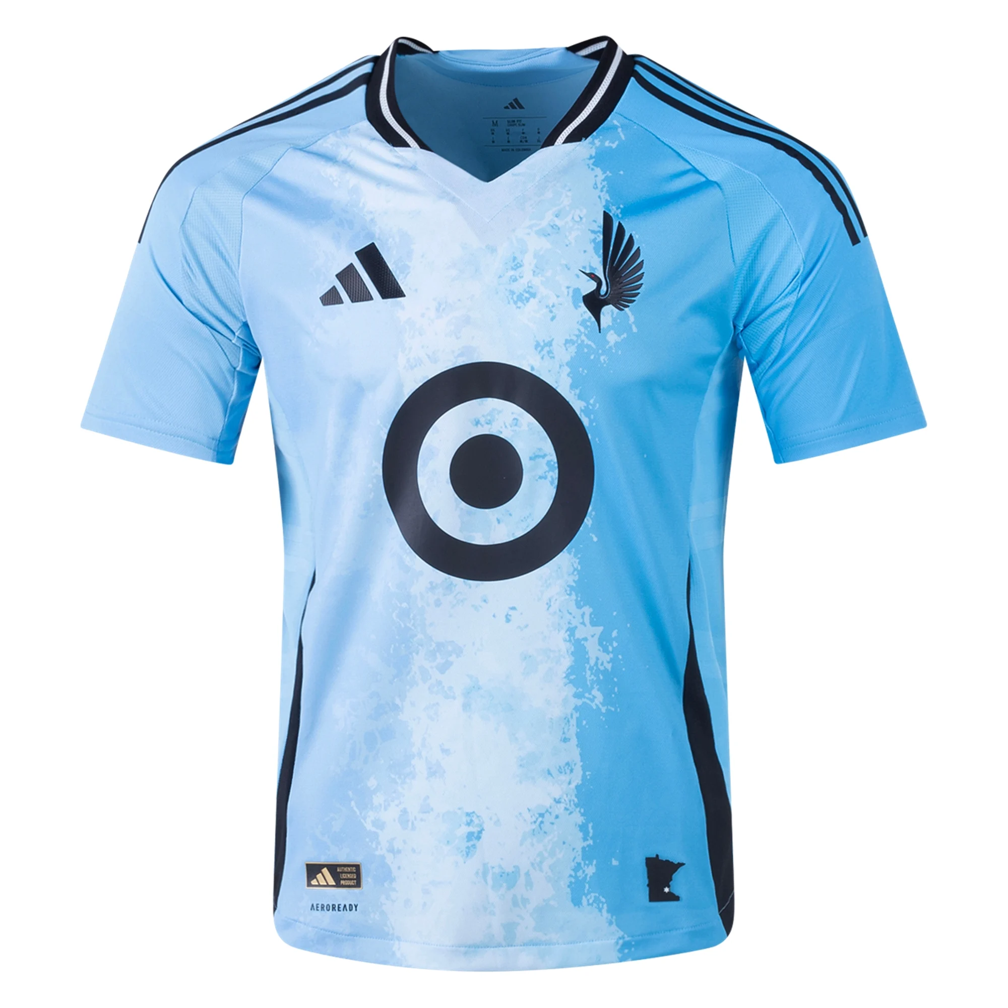 adidas Minnesota United Authentic Dayne St. Clair Away Jersey 25/26 (Zenith Blue)