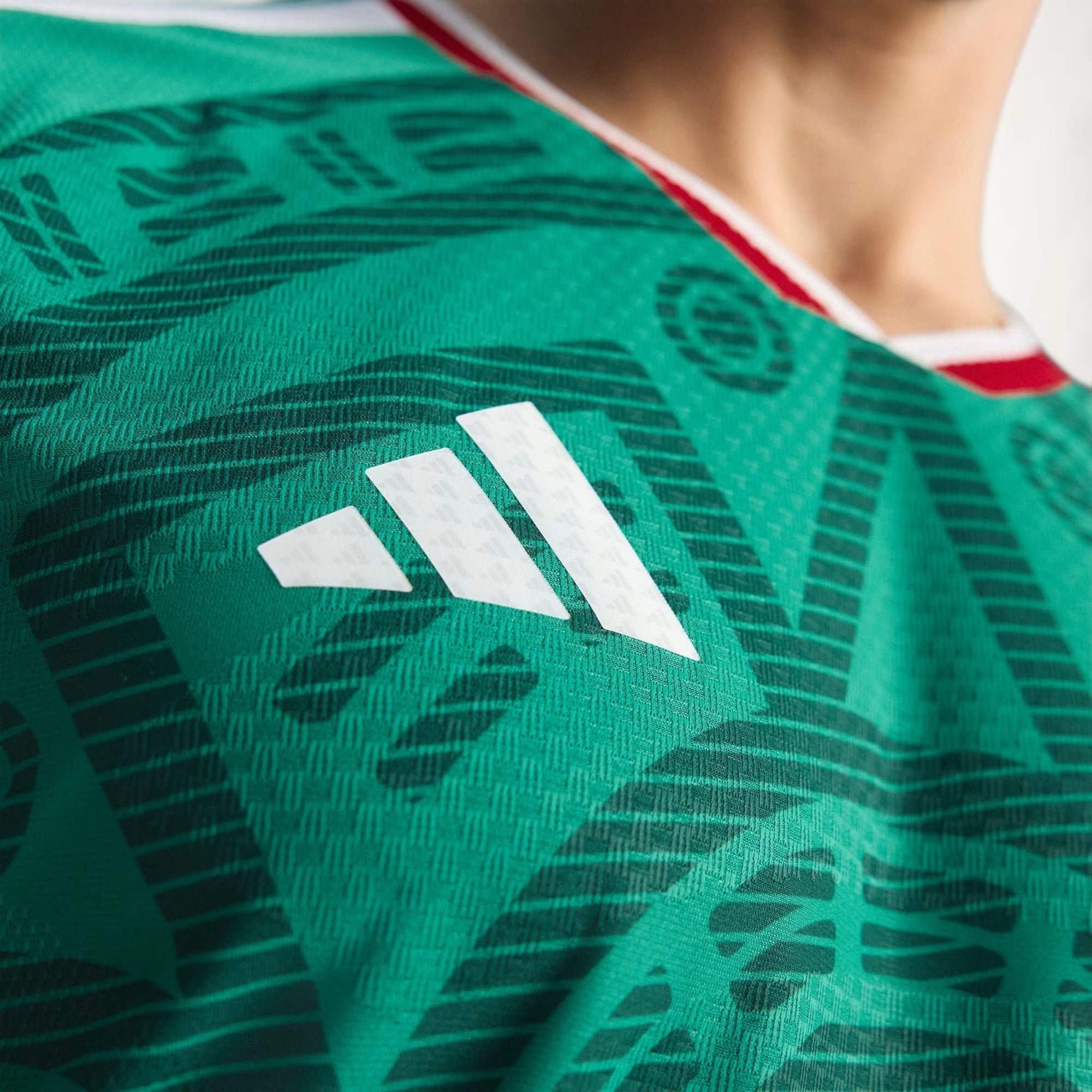 adidas Men's J. Orozco Mexico Authentic Home 2026 World Cup Jersey (Bold Green)