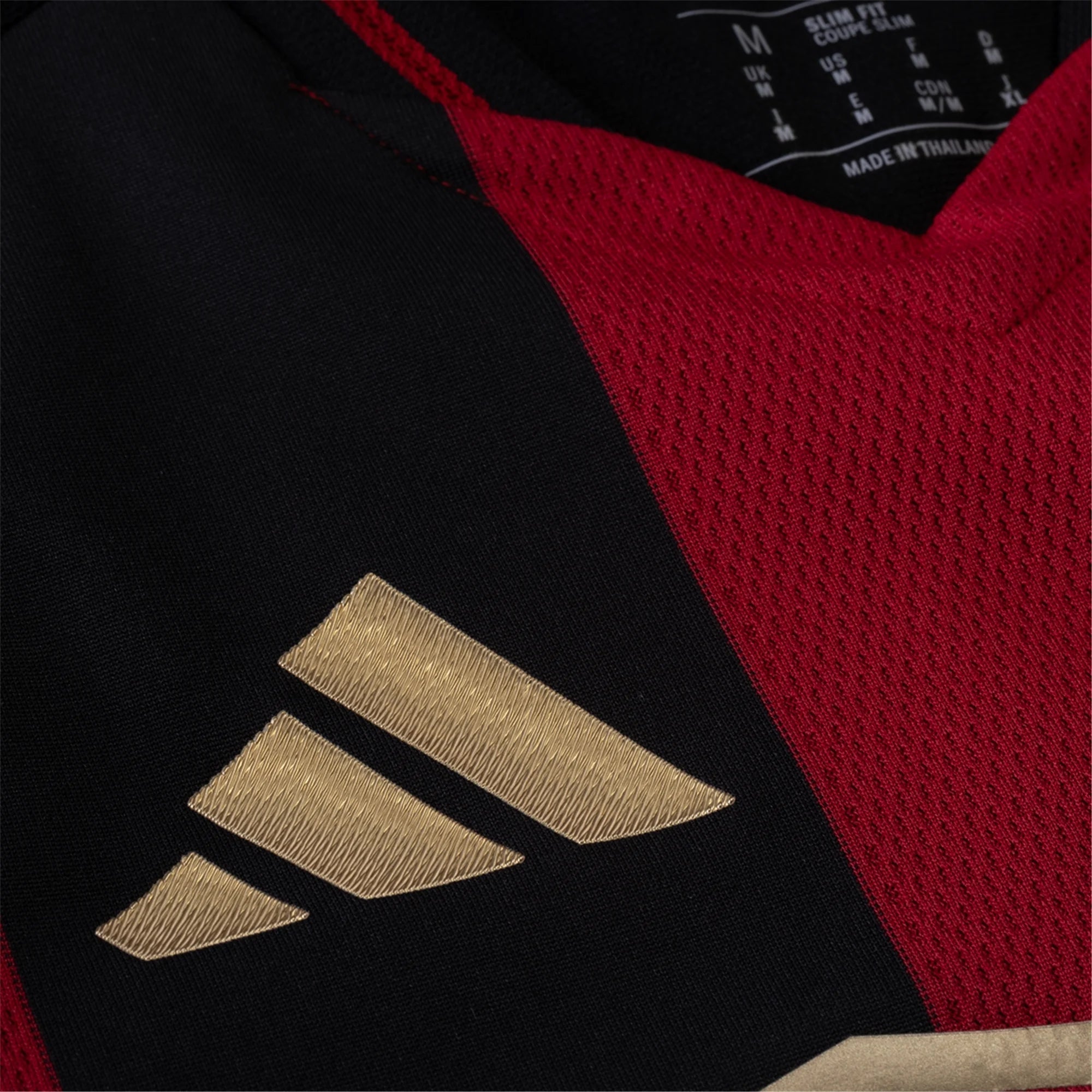 adidas Jamal Thiaré Atlanta United Authentic Home Jersey w/ MLS Patches 25/26 (Red/Black)