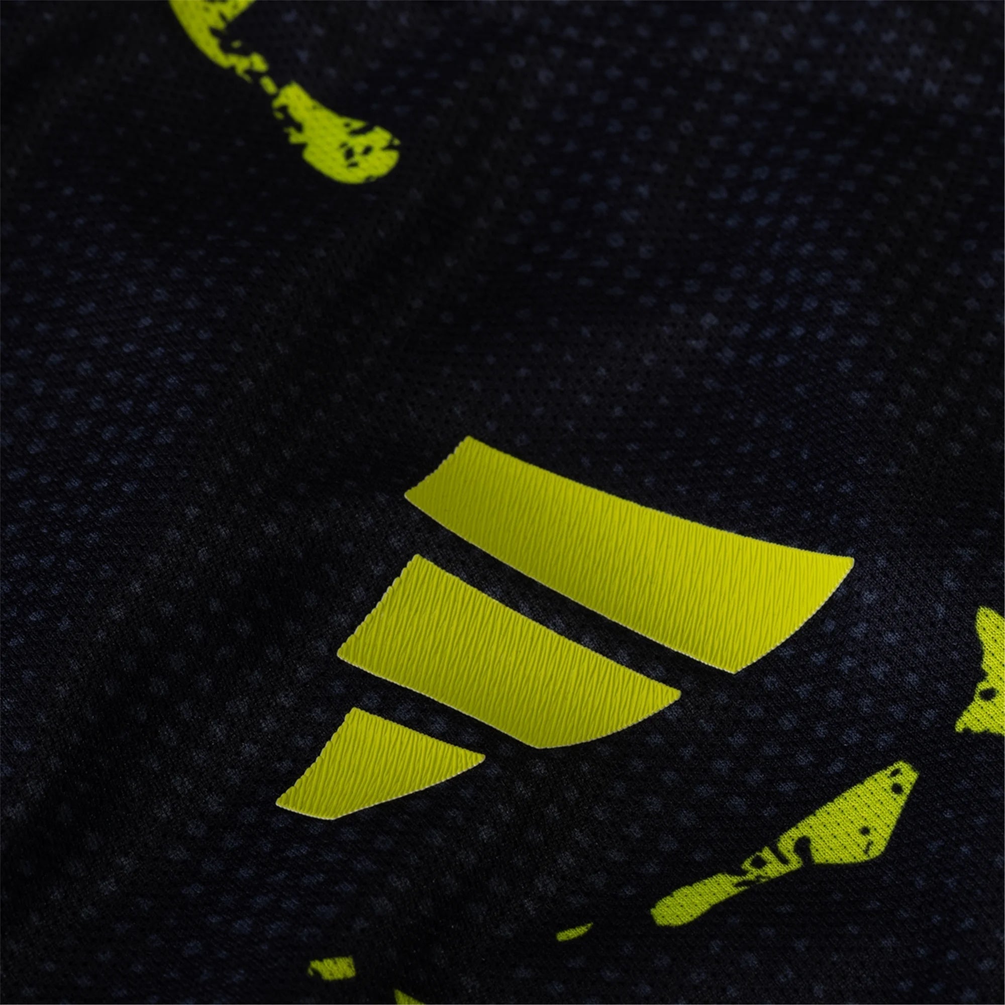 adidas Andrés Herrera Columbus Crew Authentic Away Jersey w/ MLS Patches 25/26 (Black/Yellow)