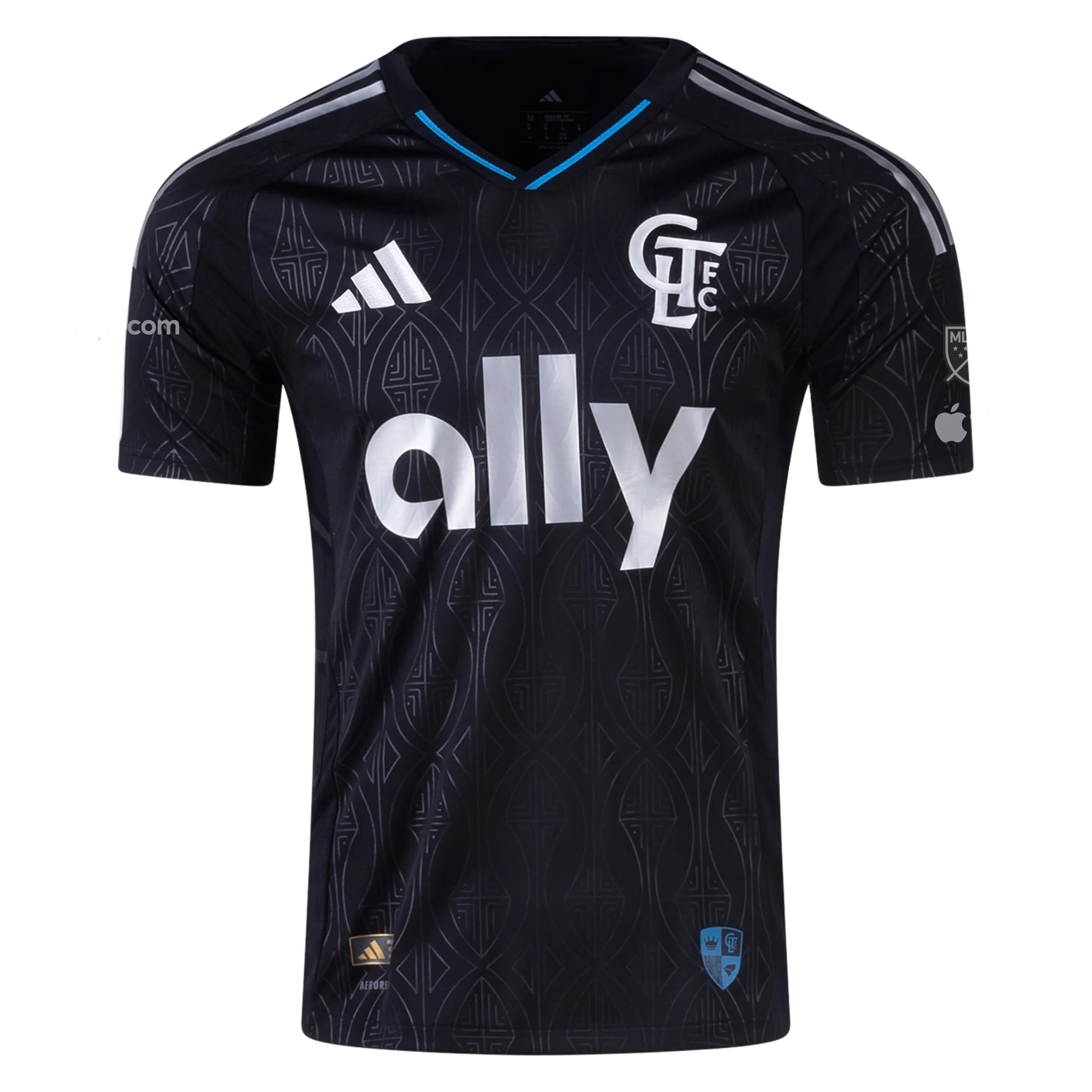 adidas Brandon Cambridge Charlotte FC Authentic Away Jersey 25/26 (Black)