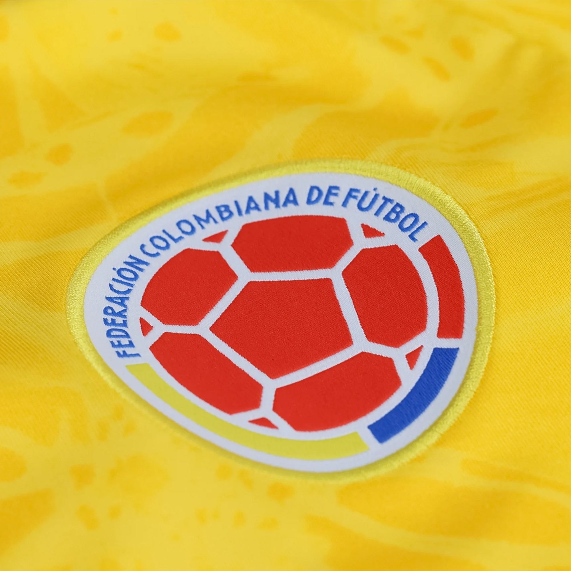 adidas Men's Borre Colombia 2026 Home Jersey (Impact Yellow)
