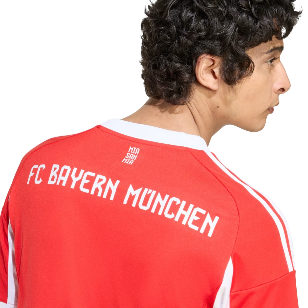 adidas Bayern Munich Guerreiro Home Jersey w/ Champions League Patches 25/26 (Red)