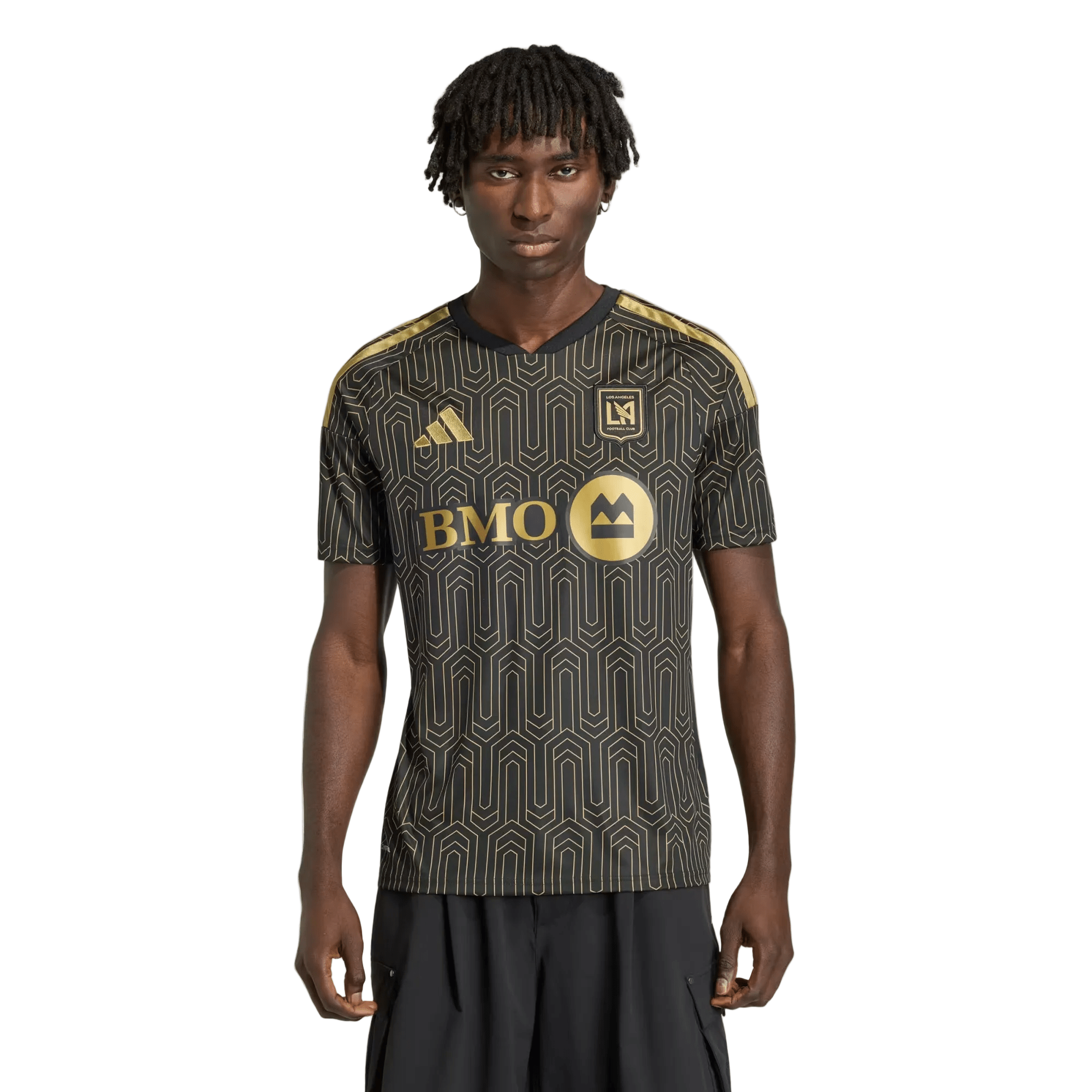 adidas Men's Jesus LAFC Stadium Home Jersey 26/27 (Black/Gold)