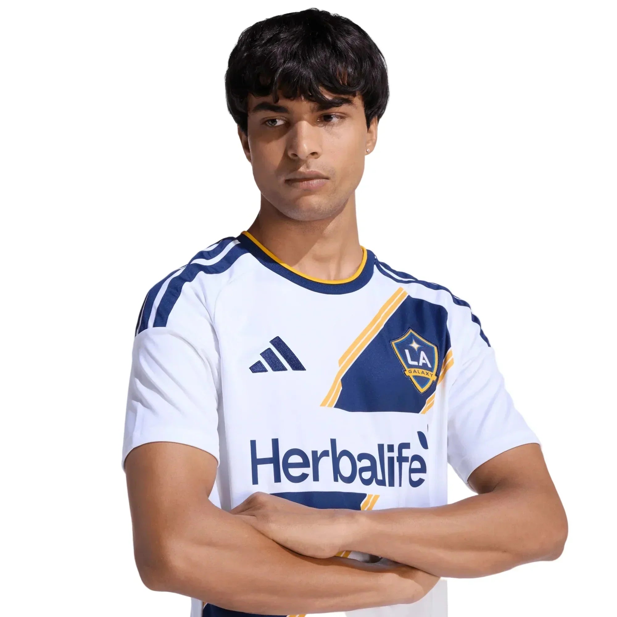adidas Men's Garces LA Galaxy Home Stadium Jersey 26/27 (White)