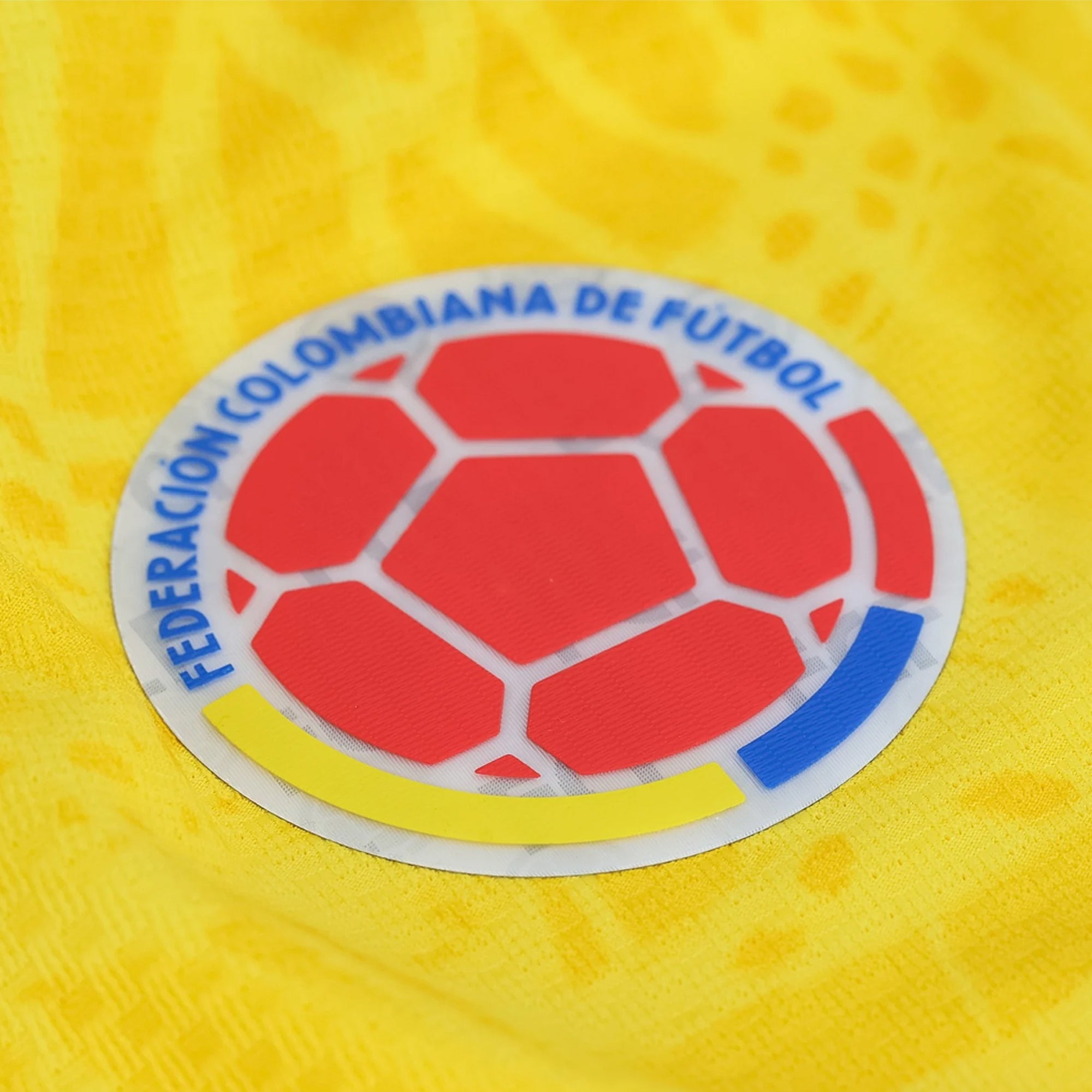 adidas Men's Cuesta Colombia 2026 Authentic Home Jersey (Impact Yellow)