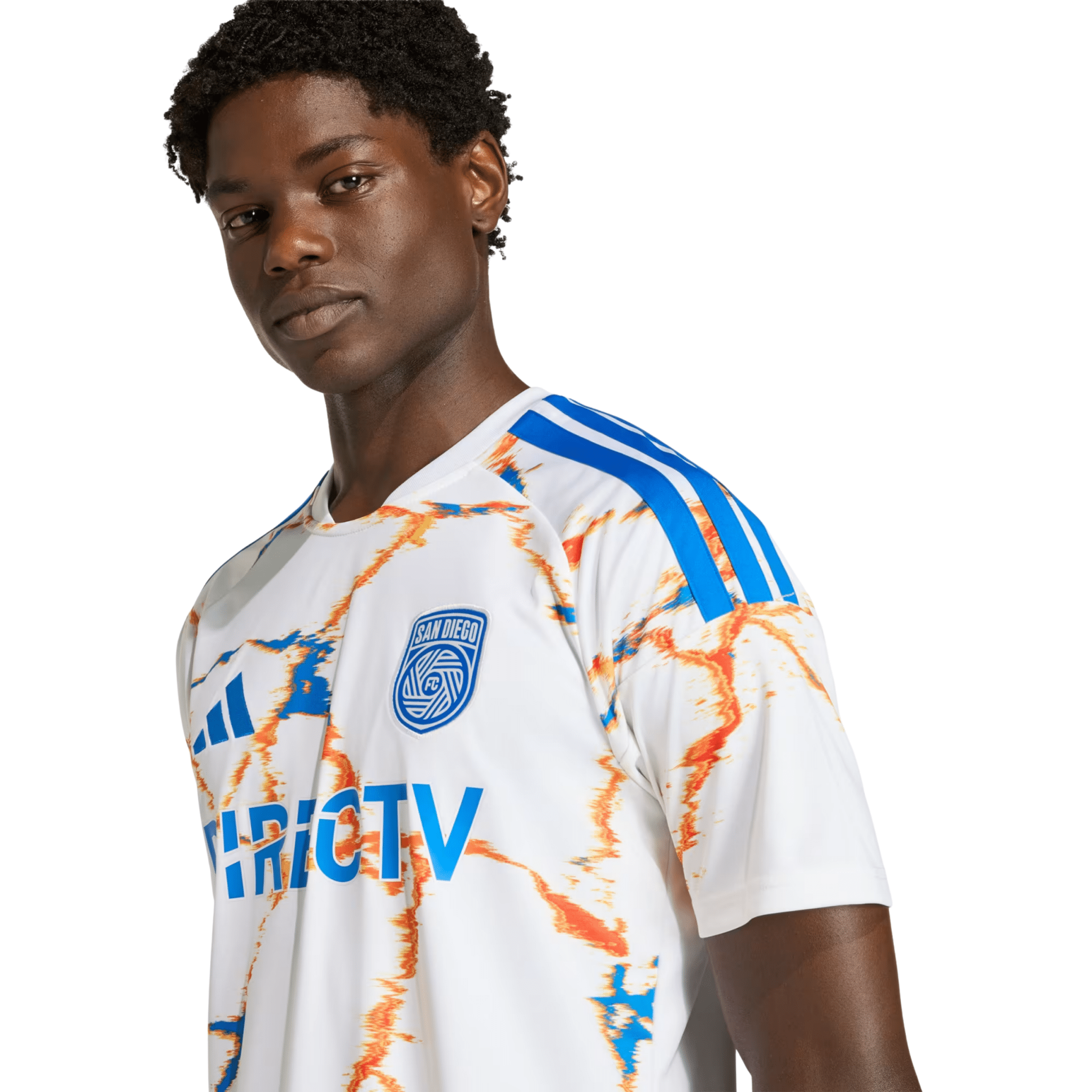 adidas Men's Godoy San Diego FC 26/27 Away Stadium Jersey (White)