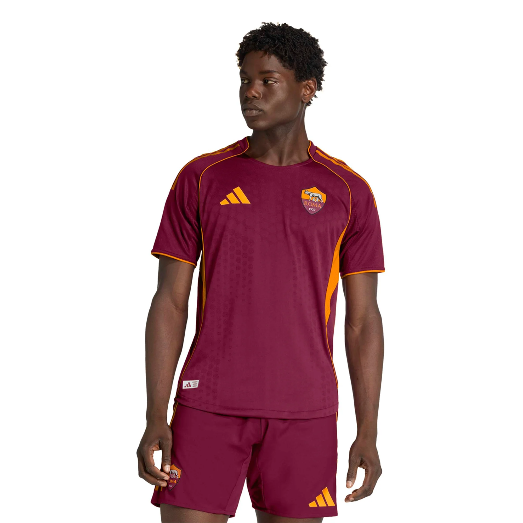 adidas Roma Authentic Matías Soulé Home Jersey w/ Europa League Patches 25/26 (Burgundy)
