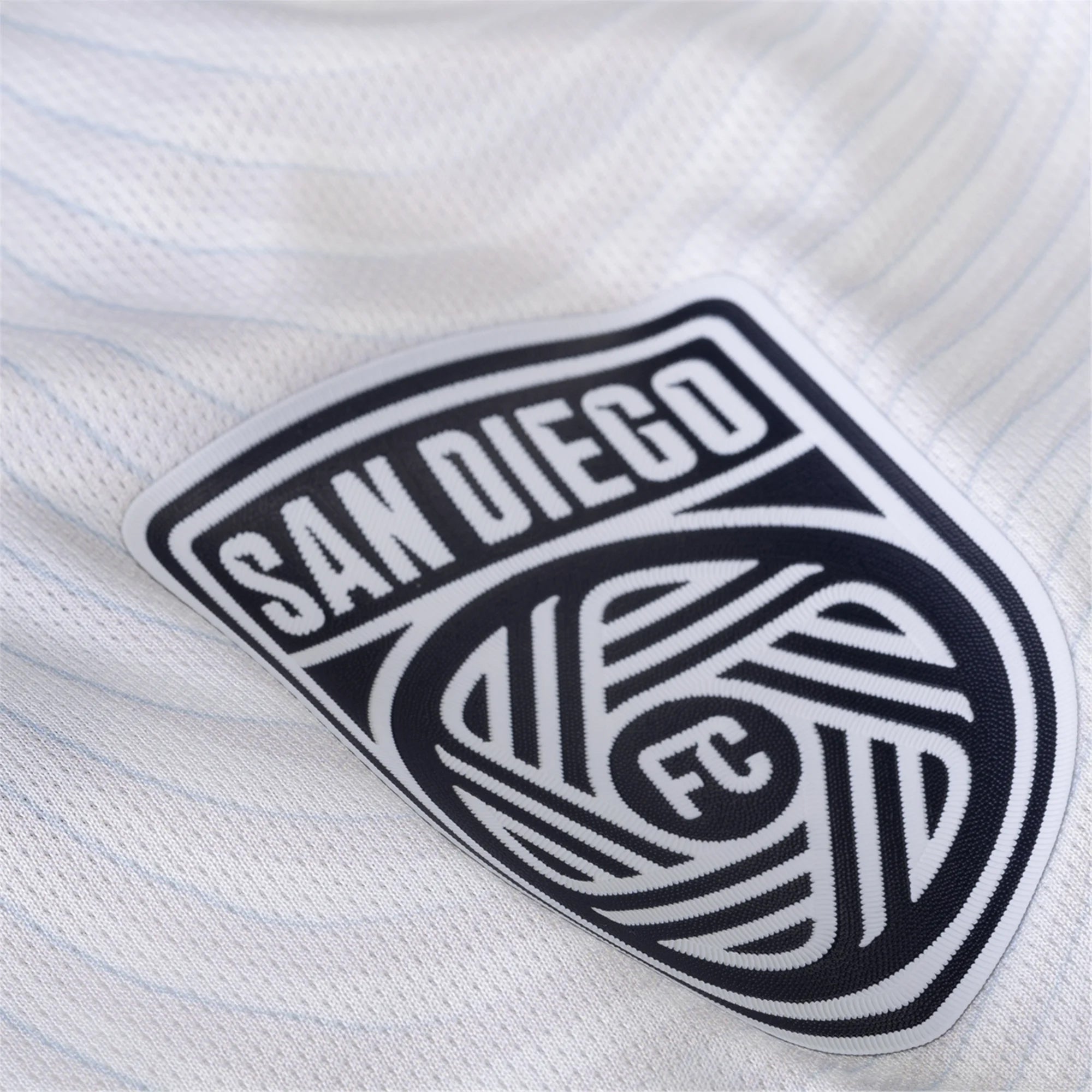 adidas San Diego FC Authentic Christopher McVey Away Jersey 25/26 w/ MLS & Apple Patch (White)