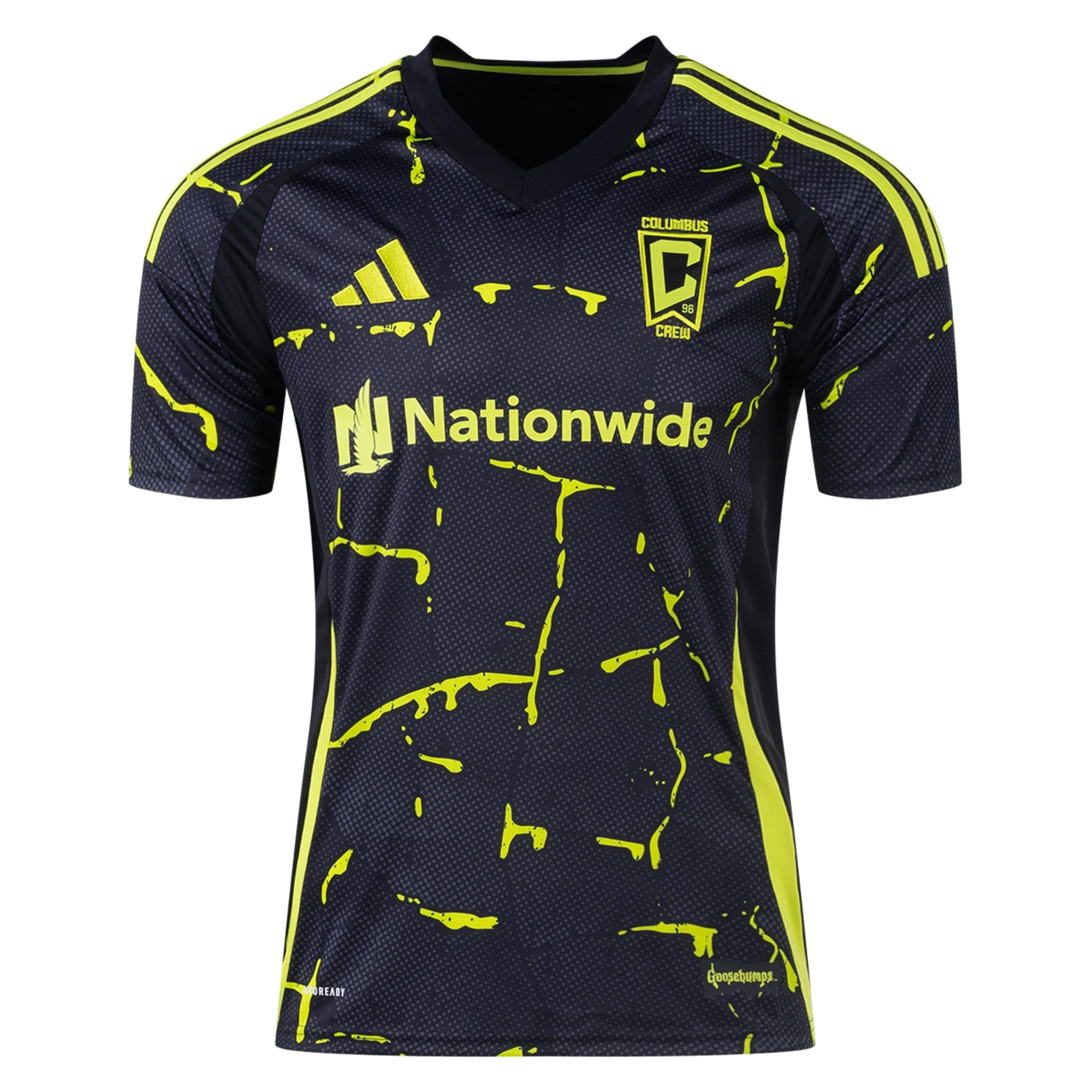 adidas Columbus Crew Abraham Romero Away Jersey 25/26 (Black/Yellow)