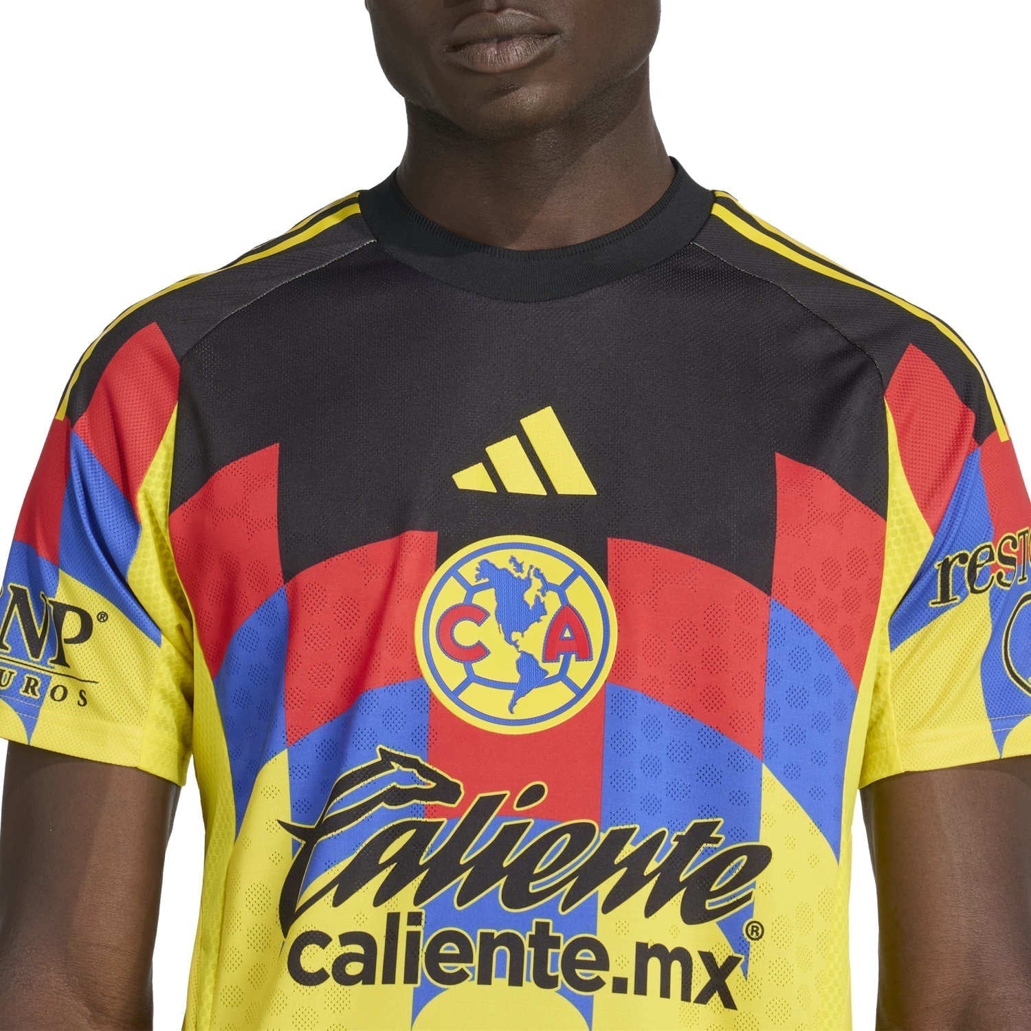 adidas L. Malagon Men's Club America 25/26 Authentic Home Jersey (Yellow)