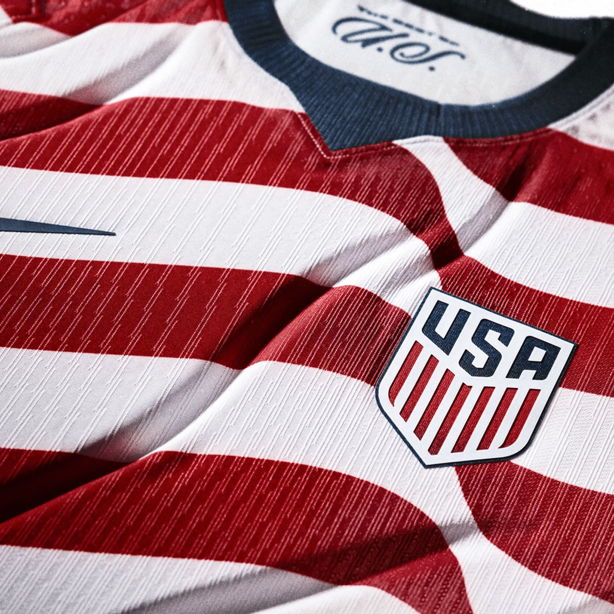 Nike Mens Musah United States Match Authentic Home Jersey 2026 (Sail/Midnight Navy)