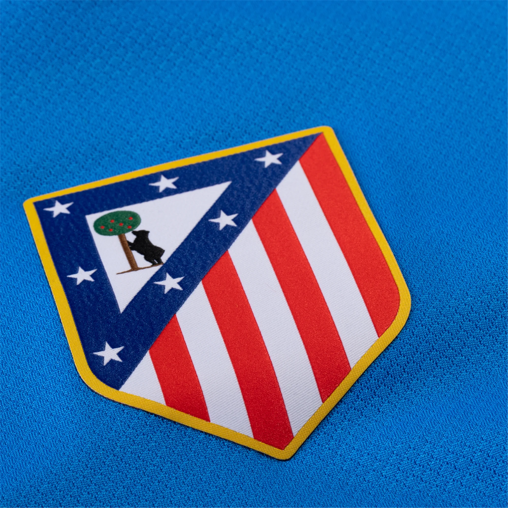 Nike Men's Atletico Madrid Giacomo Raspadori T90 Third Jersey La Liga Patch 25/26 (Photo Blue/Sport Red)